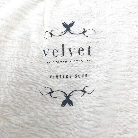 Velvet by Graham & Spencer Cream Wrap Top - Picture 12 of 12